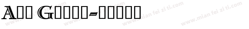 Art Greco字体转换